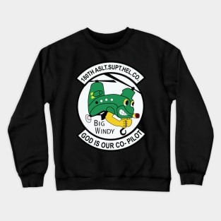 180th ASHC - Big Windy - God is Co-Pilot Crewneck Sweatshirt